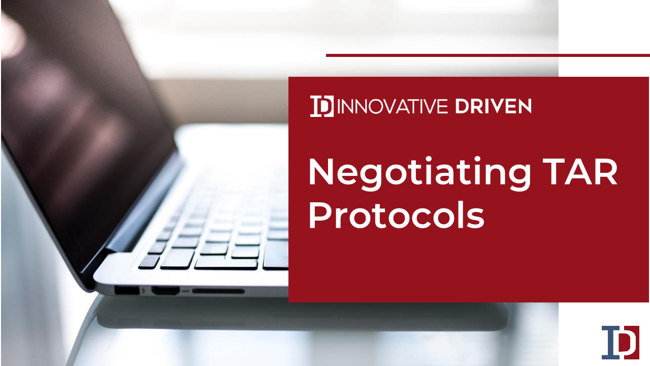 Negotiating TAR Protocols